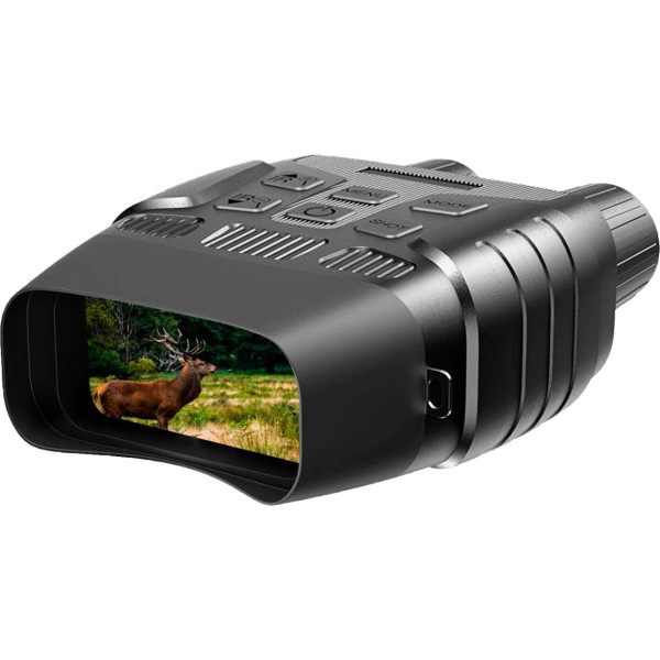 Rexing - B1 10 x 25 Digital Night Vision Infrared (IR) Digital Camera - Black | Binoculars