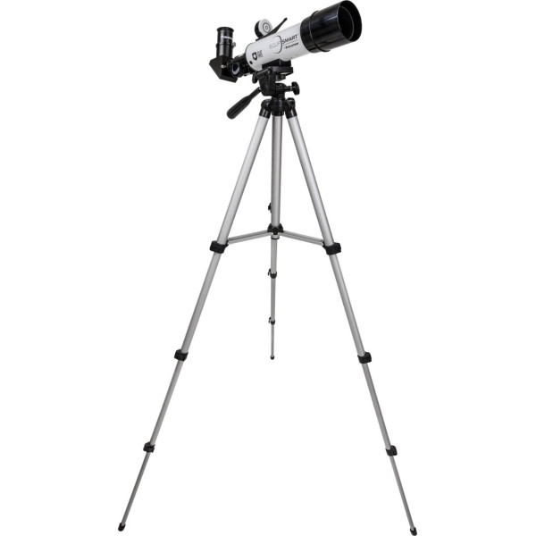 Celestron - Eclipsmart Travel Solar Scope 50 Refractor Telescope - White/black