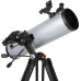 Celestron - Starsense Explorer DX 130AZ Smartphone App-Enabled Newtonian Reflector Telescope - Silver/Black