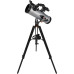 Celestron - Starsense Explorer LT 114AZ Telescope App-Enabled Newtonian Reflector Telescope - Silver/Black