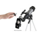 Celestron - Travel Scope 70 DX Portable Telescope - Gray/Black