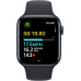 Apple Watch - SE 2nd Generation (GPS) 44mm Aluminum Case with Midnight Sport Band - M/L | Smart Watch