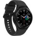 Samsung - Geek Squad Certified Refurbished Galaxy Watch4 Classic46mm BT - Black Stainless Steel |Smartwatch