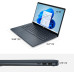 HP - Pavilion 2-in-1 14" Touch-Screen - Intel Core i5 - 8GB Memory - 512GB SSD - Space Blue| Laptop