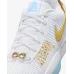 Nike-Ja 1 LNY-White/Aquarius Blue/Glacier Blue/Metallic Gold| Basketball Shoes