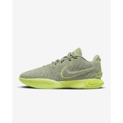 Nike -LeBron XXI Oil Green/Volt/Volt|Basketball Shoes