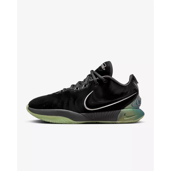 Nike -LeBron XXI "Tahitian"- Black/Iron Grey/Oil Green/Metallic Pewter| Basketball Shoes