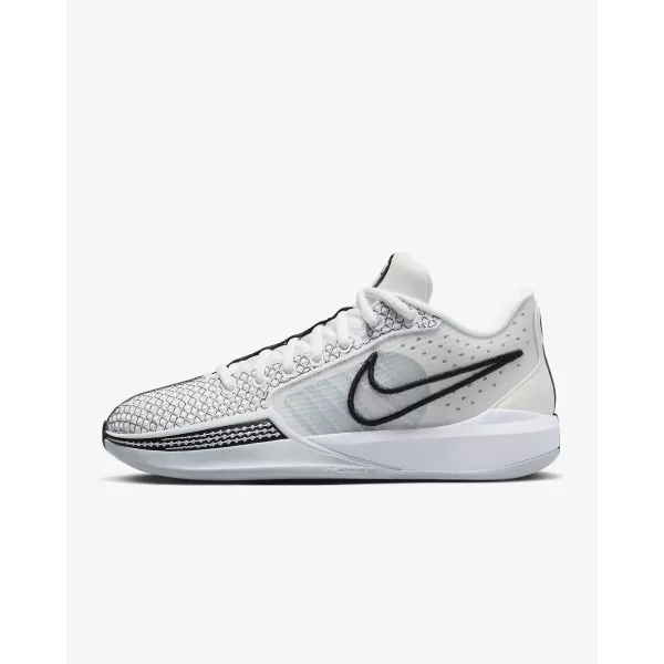 Nike-Sabrina 1 "Magnetic" White/Football Grey/Black|Basketball Shoes