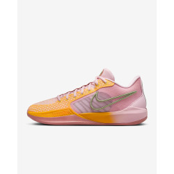 Nike-Sabrina 1 "West Coast Roots" Medium Soft Pink/Total Orange/Laser Orange/Oil Green|Basketball Shoes