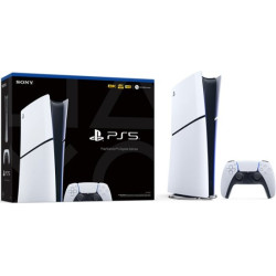 Sony - PlayStation 5 Slim (Digital Edition) - White | Gaming Console