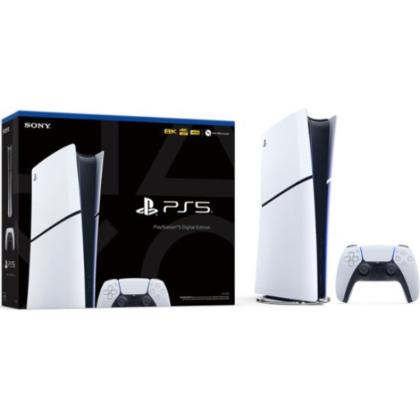 Sony - PlayStation 5 Slim (Digital Edition) - White | Gaming Console