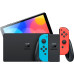 Nintendo - Geek Squad Certified Refurbished Switch – OLED Model w/ Neon Red & Neon Blue Joy-Con