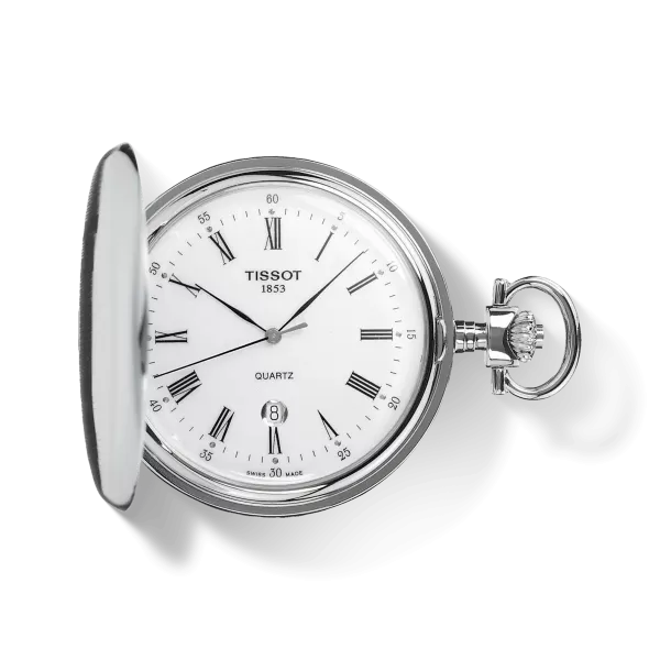 Tissot - Savonnette Pocket White-Dial | Stainless Steel | Watch