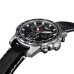 Tissot- SuperSport black-Dial Leather| Stainless Steel Link | Watch