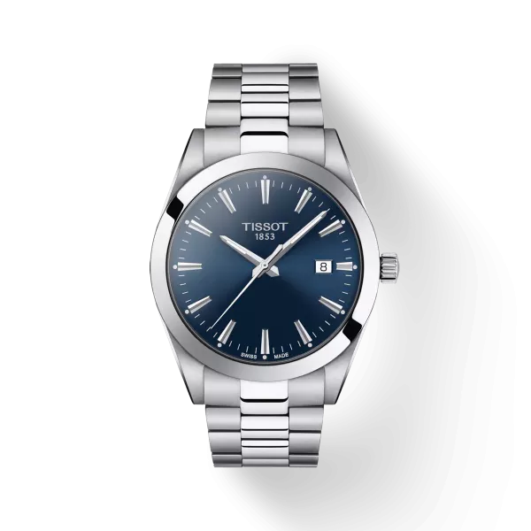 Tissot- Gentleman-Blue-Dial|Stainless Steel|Watch