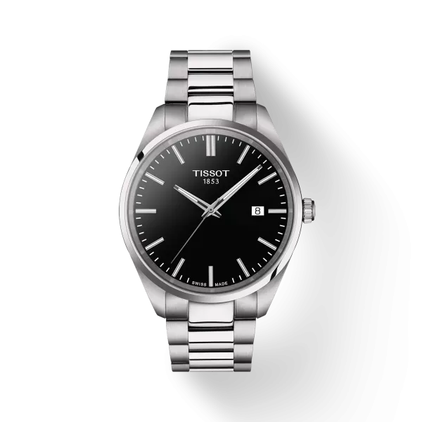 Tissot- PR 100 Black-Dial- 40mm| Stainless Steel | Watch