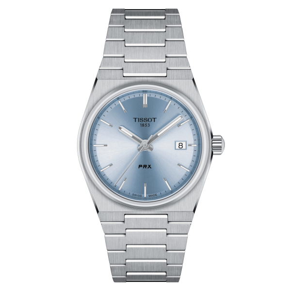 Tissot- PRX 35mm Light blue-Dial| Stainless Steel | Watch