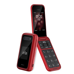 Nokia - 2780 Flip Phone -Red