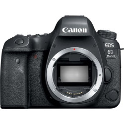 Canon - EOS 6D Mark II DSLR Video Camera (Body Only) - Black