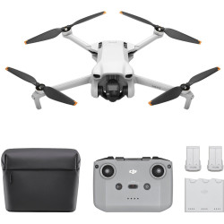 DJI - Geek Squad Certified Refurbished Mini 3 Fly More Combo Drone - Gray