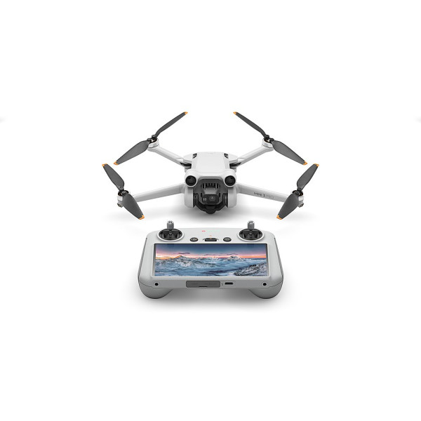 DJI - Geek Squad Certified Refurbished Mini 3 Pro and Remote Control with Built-in Screen - Gray