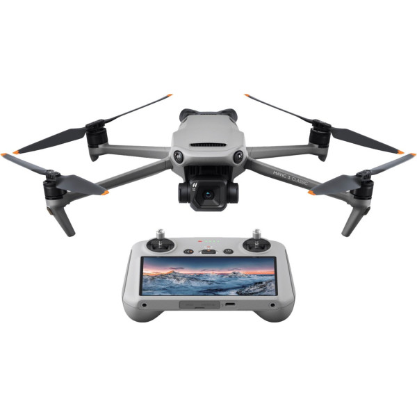 DJI - Mavic 3 Classic Drone and Remote Control with Built-in Screen (DJI RC) - Gray