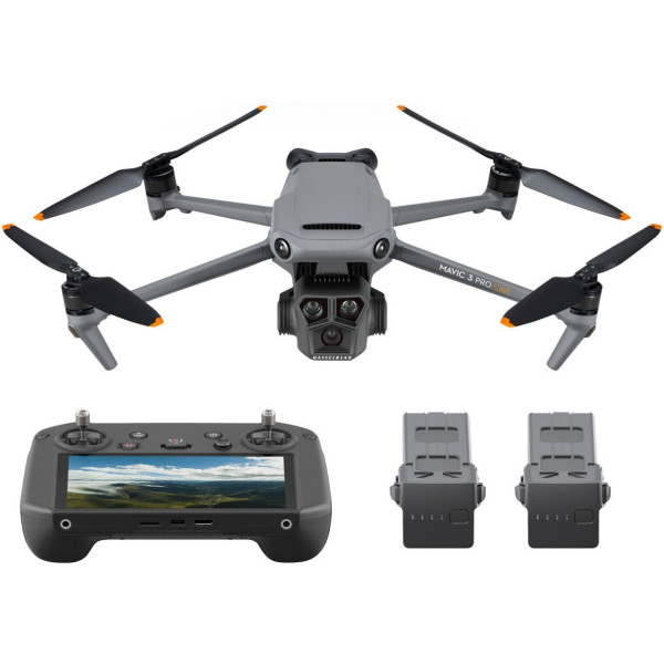 DJI - Mavic 3 Pro Cine Premium Combo Drone and RC Pro Remote Control with Built-in Screen - Gray