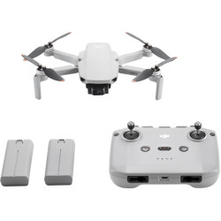 DJI - Mini 2 SE Fly More Combo Drone with Remote Control - Gray