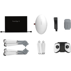 PowerVision - PowerEgg X Explorer AI Camera and 4K Drone - White/Gray