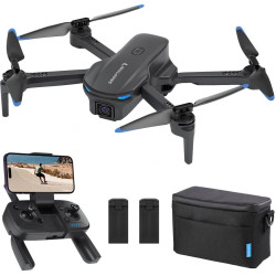 Snaptain - E20 Foldable Drone with Remote Controller - Gray