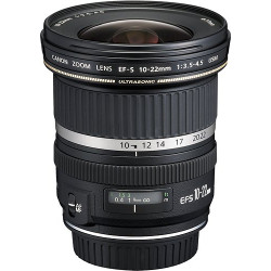 Canon - EF-S10-22mm F3.5-4.5 USM Ultra-Wide Zoom Lens for EOS DSLR Cameras - Black