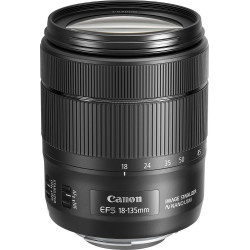 Canon - EF-S18-135mm F3.5-5.6 IS USM Standard Zoom Lens for EOS DSLR Cameras - Black