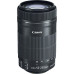 Canon - EF-S55-250mm F4-5.6 IS STM Telephoto Zoom Lens for EOS DSLR Cameras - Black