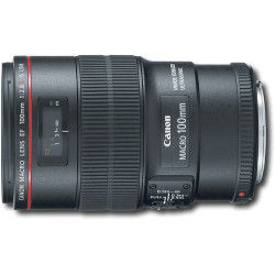 Canon - EF100mm F2.8L Macro IS USM Lens for EOS DSLR Cameras - Black