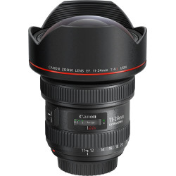 Canon - EF11-24mm F4L USM Wide Angle Zoom Lens for EOS DSLR Cameras - Black