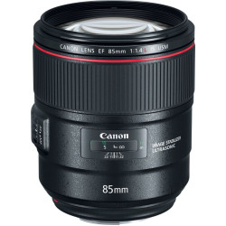 Canon - EF85mm F1.4L IS USM Telephoto Lens for EOS DSLR Cameras - Black