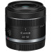 Canon - RF24-50mm F4.5-6.3 IS STM Wide Angle Zoom Lens for EOS R-Series Cameras - Black