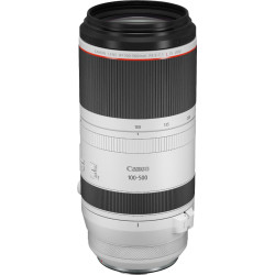 Canon - RF100-500mm F4.5-7.1 L IS USM Telephoto Zoom Lens for EOS R-Series Cameras - White| Mirrorless Lens