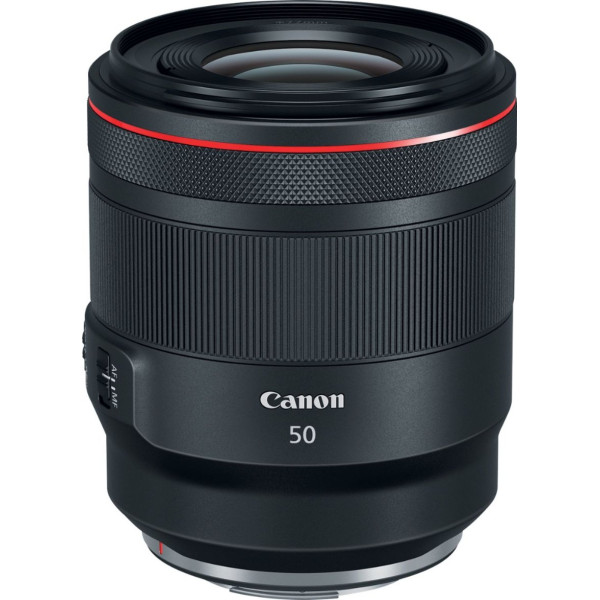 Canon - RF50mm F1.2 L USM Standard Prime Lens for EOS R-Series Cameras - Black| Mirrorless Lens