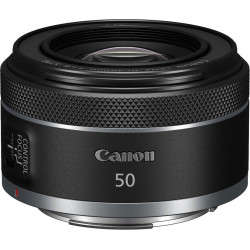 Canon - RF50mm F1.8 STM Standard Prime Lens for EOS R-Series Cameras - Black| Mirrorless Lens