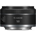 Canon - RF50mm F1.8 STM Standard Prime Lens for EOS R-Series Cameras - Black| Mirrorless Lens