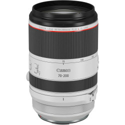 Canon - RF70-200mm F2.8L IS USM Telephoto Zoom Lens for EOS R-Series Cameras - White| Mirrorless Lens