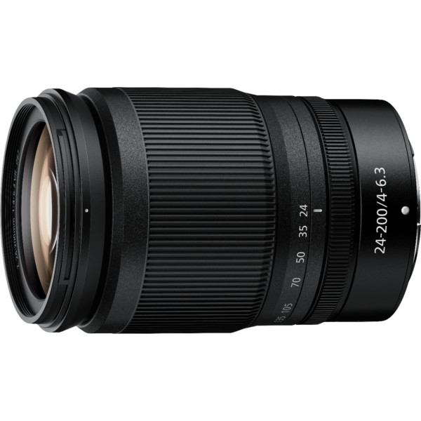 NIKKOR Z 24-200mm f/4-6.3 VR Telephoto Zoom Lens for Nikon Z Cameras - Black| Mirrorless Lens