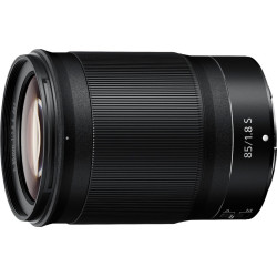 NIKKOR Z 85mm f/1.8 S Telephoto Lens for Nikon Z Cameras - Black| Mirrorless Lens