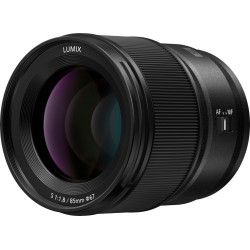 Panasonic - LUMIX S-S85 85mm F1.8 L-Mount Lens for LUMIX S Series Cameras - Black| Mirrorless Lens