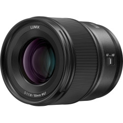 Panasonic - LUMIX S Series Camera Lens, 50mm F1.8 L-Mount Lens for Mirrorless Full Frame Digital Cameras, S-S50 - Black| Mirrorless Lens