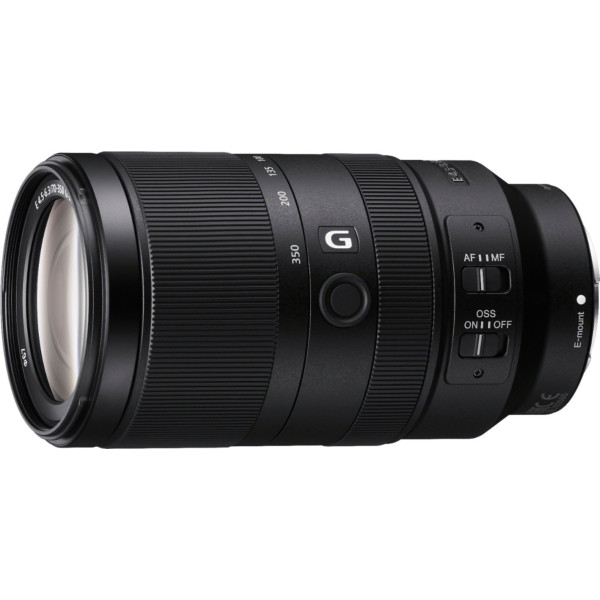 Sony - E 70-350mm F4.5-6.3 G OSS Telephoto Zoom Lens for E-mount Cameras - Black| Mirrorless Lens