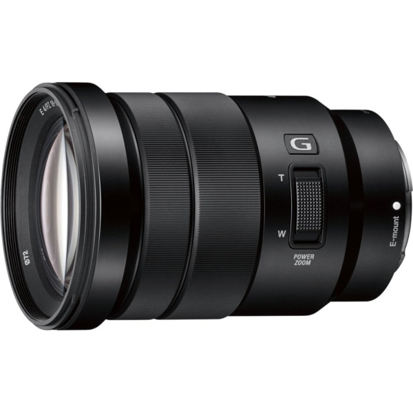 Sony - E PZ 18-105mm f/4.0 G OSS Power Zoom Lens for Select E-Mount Cameras - Black| Mirrorless Lens