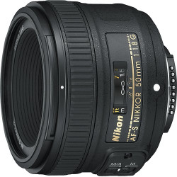 Nikon - AF-S NIKKOR 50mm f/1.8G Standard Lens - Black