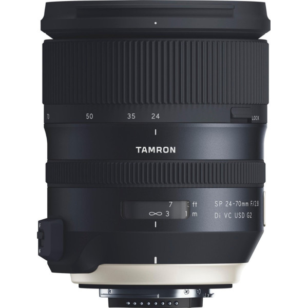 Tamron - SP 24-70mm F/2.8 Di VC USD G2 Zoom Lens for Nikon DSLR cameras - Black